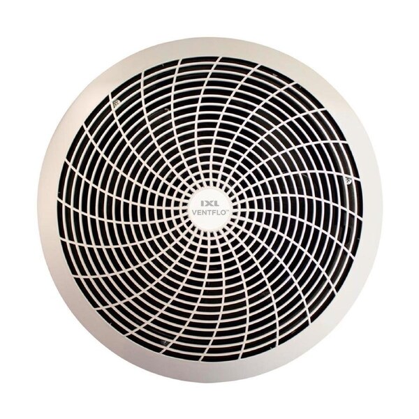 IXL Ventflo Exhaust Fan - 250mm - Plastic - Low Noise Operation
