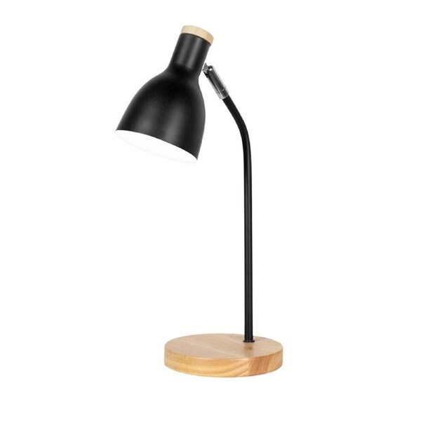 Verve Design Black Lexi Desk Lamp - Adjustable Head - 150mm x 420mm