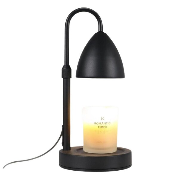 Catzon Candle Warmer Lamp Black Adjustable Wax Melter for Jar Candles House Warming Gift