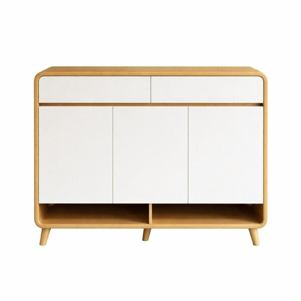 FORET 100cm Shoe Cabinet with Drawers Entryway Shoe Storage Cupboard
