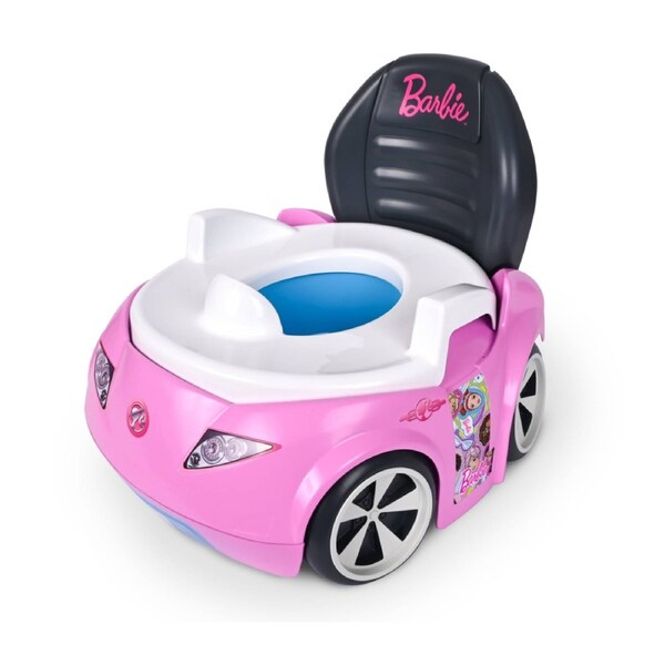Barbie 2-in-1 Convertible Car Transitional Seat Potty Trainer 12m+