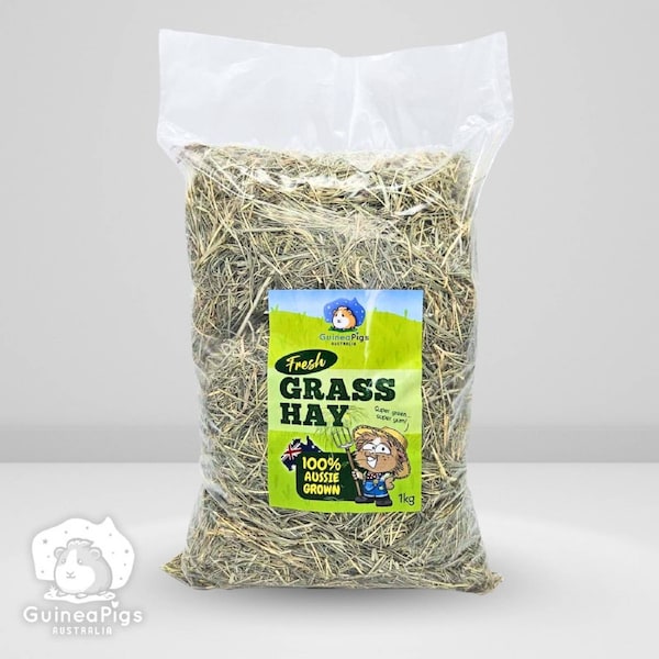 Ozzy Pets Grass Hay ~1.5kg - For Guinea Pigs & Rabbits