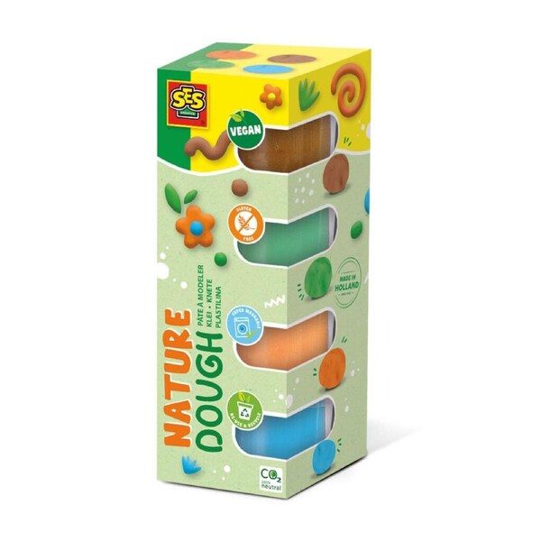 SES Creative Feel Good Dough - Nature 4 X 90 G