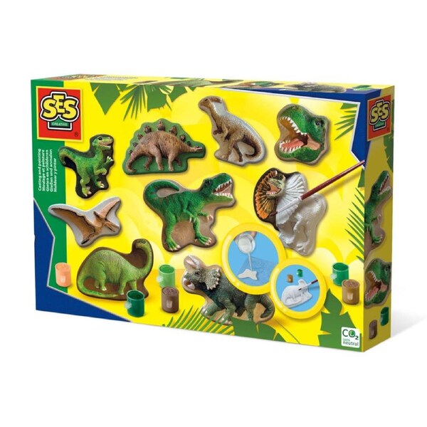 SES Creative Casting And Painting - Dinosaur World