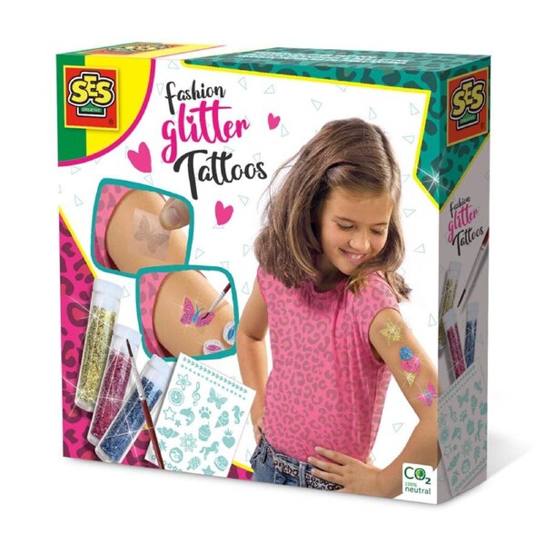 SES Creative Fashion Glitter Tattoos