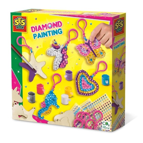 SES Creative Diamond Painting - Wooden Keychains
