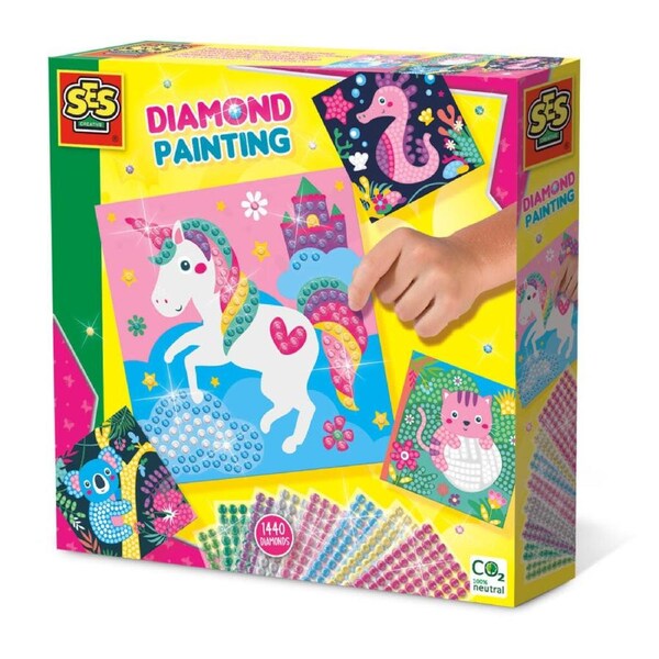SES Creative Diamond Painting - Happy Animals