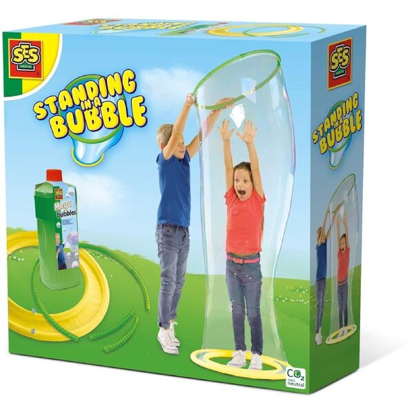 SES Creative Standing In A Mega Bubble