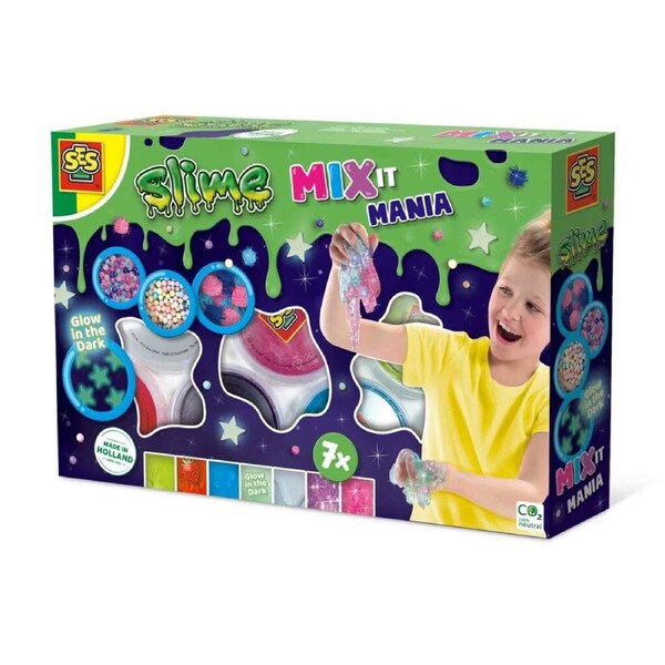 SES Creative Slime - Mix It Mania 7 X 120 G