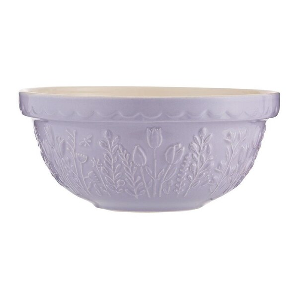 Mason Cash The Meadow Mixing Bowl - Lilac Tulip - 24cm/2L