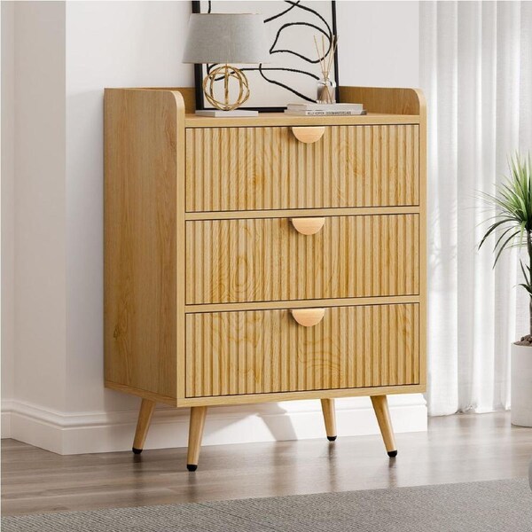 3 Chest of Drawers ALFORDSON Dresser Tallboy Wood