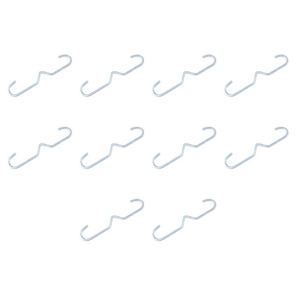 Nemtek 10 Pack Free Standing 180 Degree Electric Fence S-Hook - ES-HK/EP