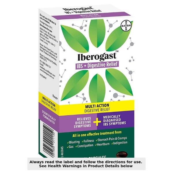 Iberogast IBS + Digestive Relief 30 Capsules