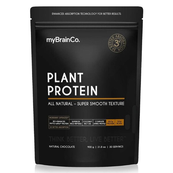 Mybrainco Plant Protein Powder Chocolate 900g