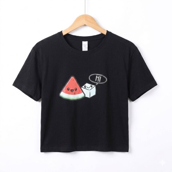 Watermelon Sugar Hi Funny Saying Women Essential T-Shirt Black L