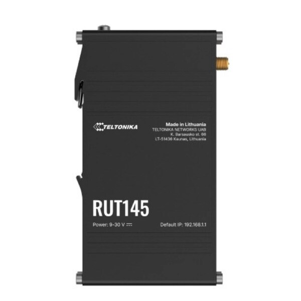 Teltonika RUT145 Industrial RS485 Router Wi-Fi & Ethernet Connectivity