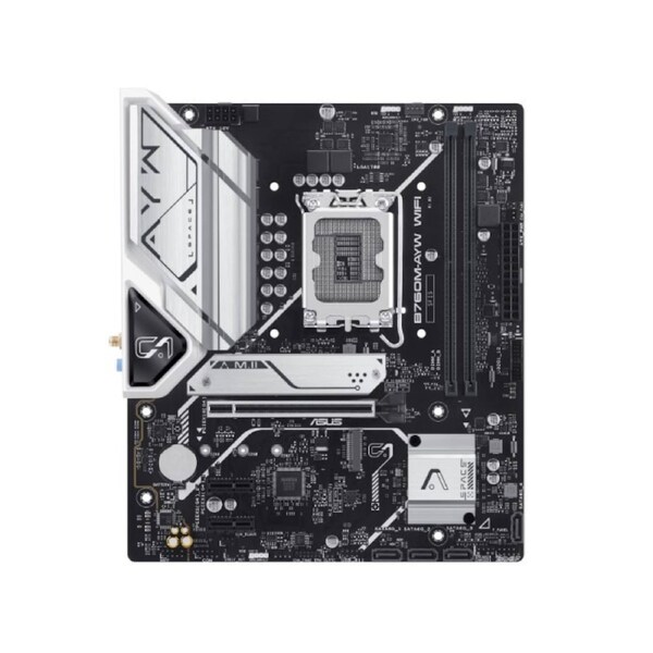 ASUS B760M-AYW WIFI Intel LGA1700 mATX Motherboard DDR5 96GB 8000(OC) PCIe