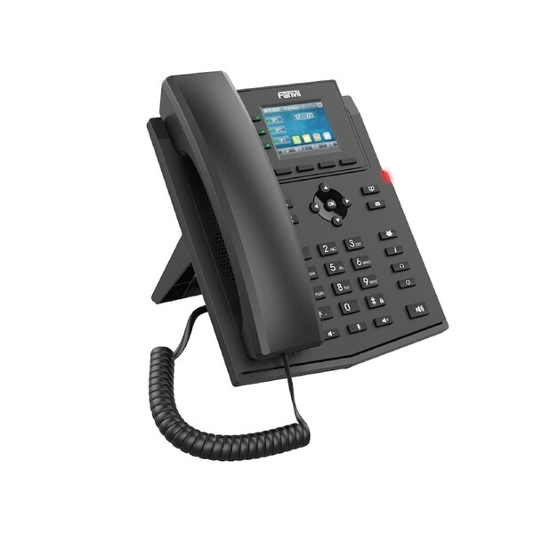 Fanvil X303-2 Wire IP Phone, 2.4-inch Color, RJ11 Interface and Supports 2-Wire