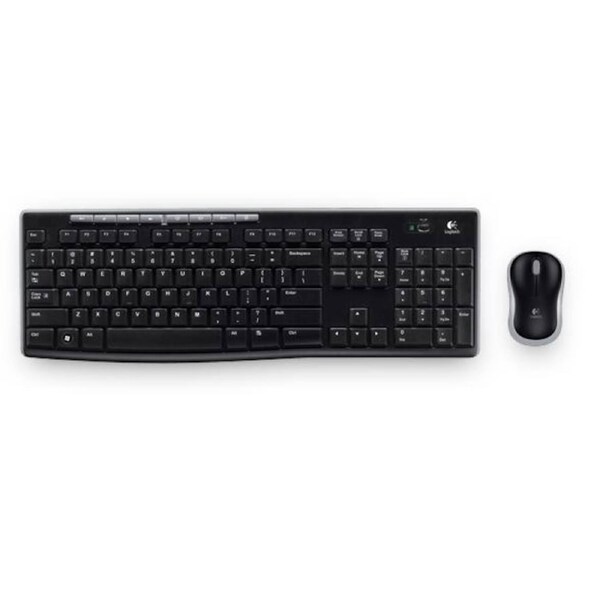 LOGITECH MK270R WIRELESS KEYBOARD & MOUSE COMBO PACK MK270R/BLACK/WIRELESS