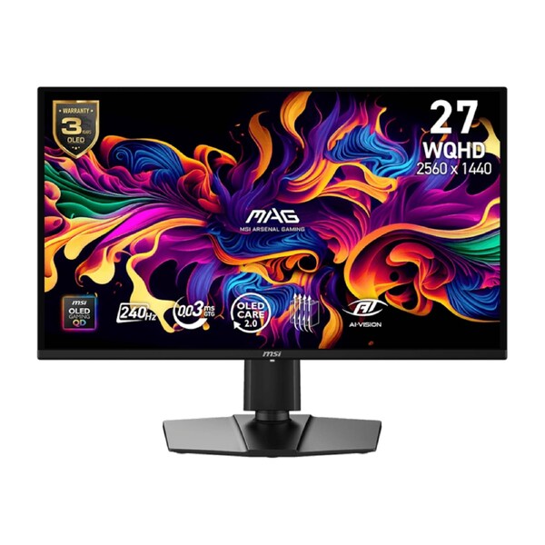 27" MSI MAG 274QP QD-OLED X24 (WQHD) GAMING MONITOR