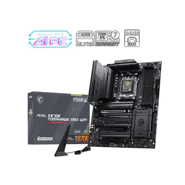 MSI MAG X870E TOMAHAWK MAX WIFI MOTHERBOARD
