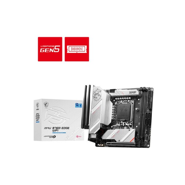 MSI MPG B760I EDGE WIFI MINI ITX MOTHERBOARD