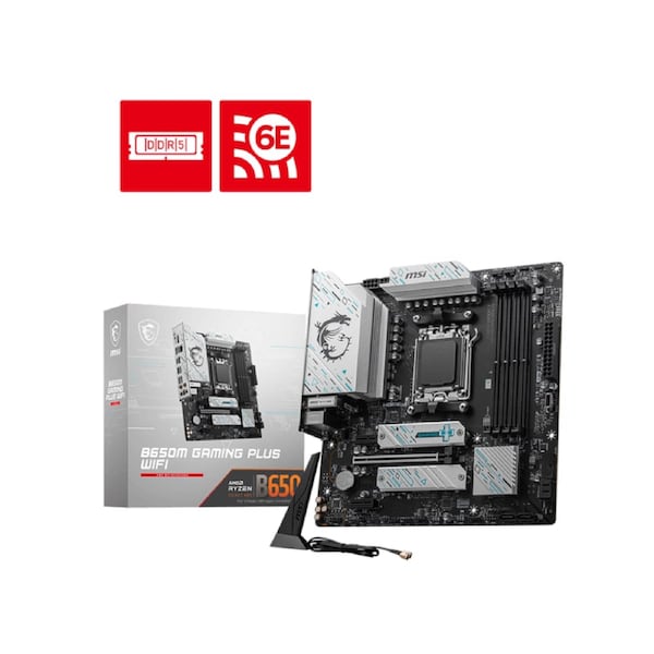 MSI MAG B650M GAMING PLUS WIFI MOTHERBOARD
