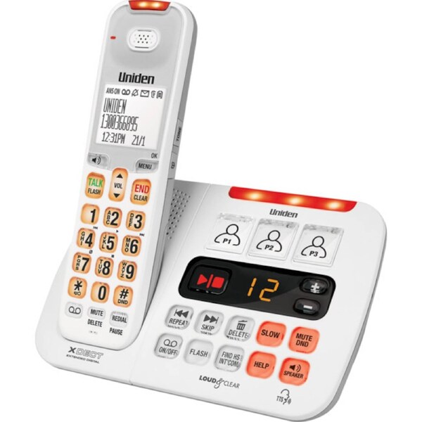 Uniden SSE45W XDECT CORDLESS PHONE