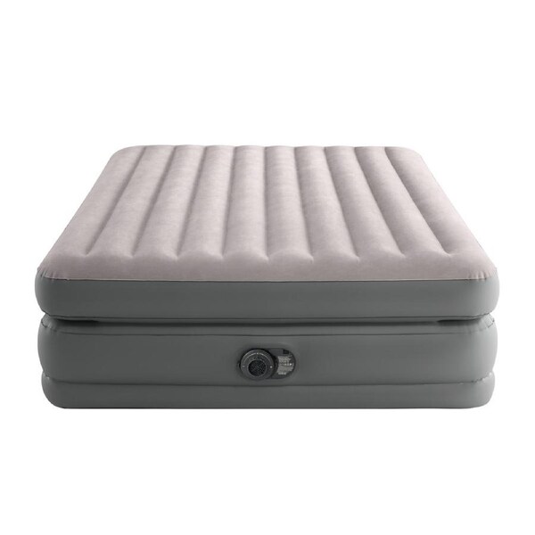 Intex Queen Comfort Elevated Airbed W/ Fiber-Tech
