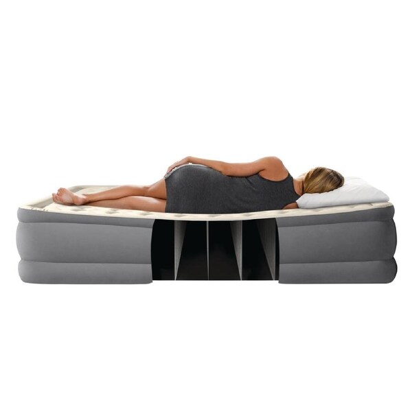 Intex Queen Premaire II Elevated Airbed W/ Fiber-Tech