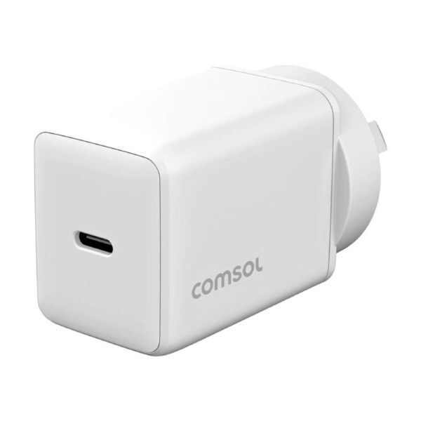 Comsol USB-C GaN Fast Charge Wall Charger Compatible W/ iPhone Android 45W