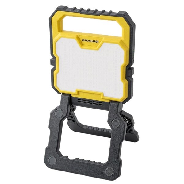 Ultracharge Rechargable IP44 Worklight W/ 360 Swivel Stand 2000 Lumens