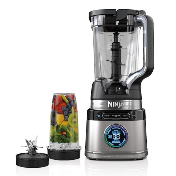 Ninja Detect Duo Power Blender Pro Single Serve Silver