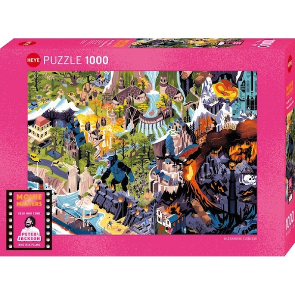 Heye Movie Masters Peter Jackson 1000 Piece Jigsaw Puzzle