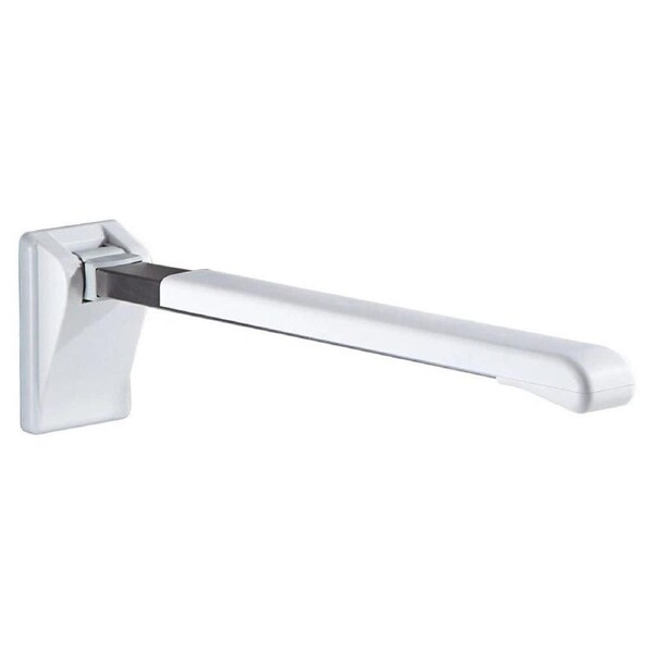 Foldable Toilet Grab Bar Flip-Up Armrest - Non-Slip Safety Handrail for Elderly & Disabled
