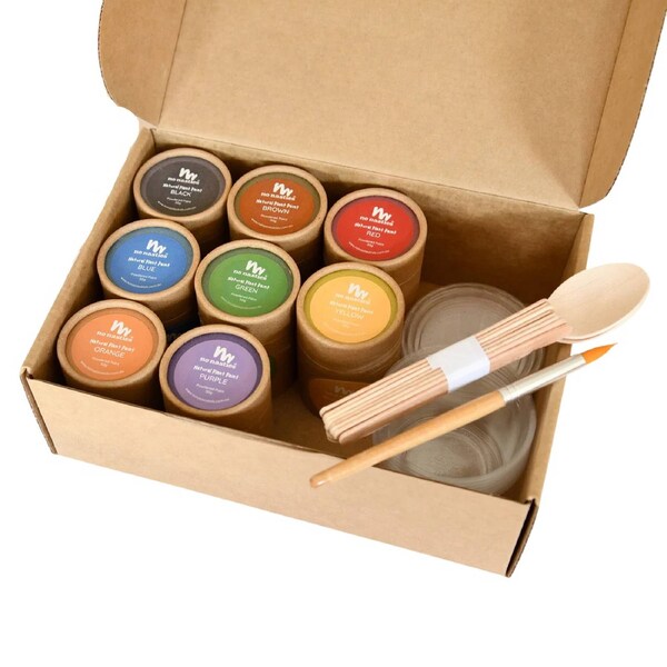 No Nasties Kids Natural Paint Deluxe Easter Set