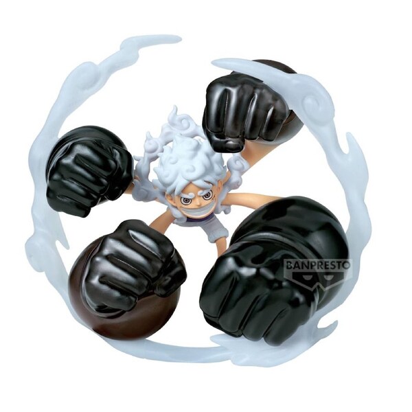One Piece - World Collectable Figure Special Monkey D. Luffy Gear 5 (Gum-Gum Dawn Gatling) Figure