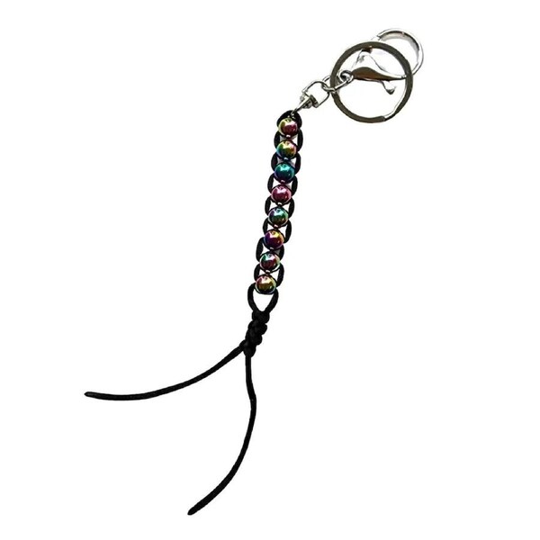 Cosmic Metal Fidgets - Ceres Rainbow Keychain