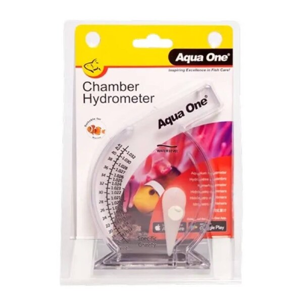 Aqua One Hydrometer Specific Gravity Chamber 10319