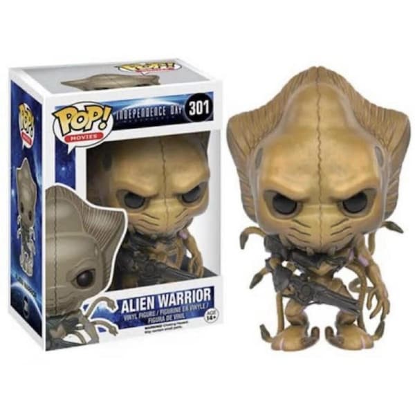 Funko Pop Vinyl #301 ALIEN WARRIOR 2016 (Independence Day 2)