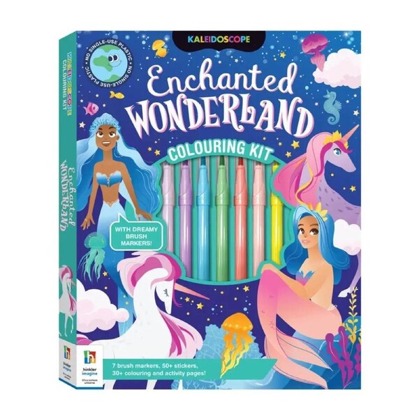 Kaleidoscope Enchanted Wonderland Colouring Kit