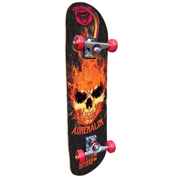 Adrenalin Kicker Halfpipe Canadian Maple Skateboard - Kicker Inferno