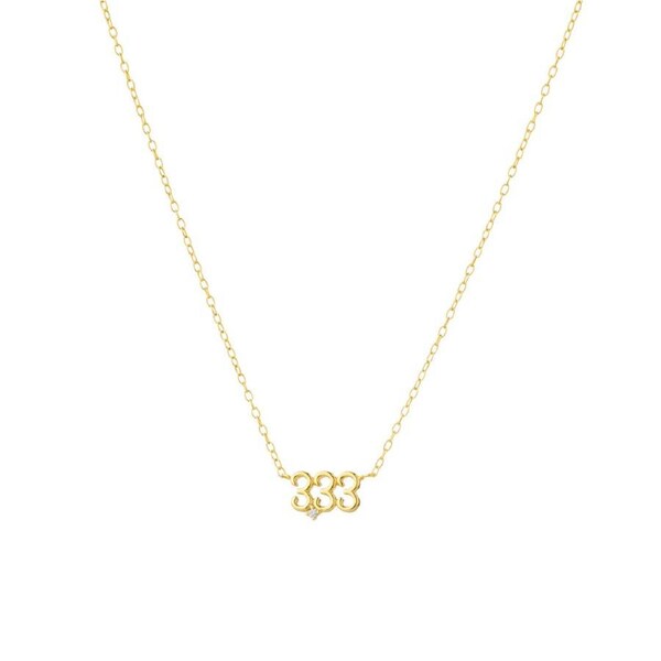 Amici by Ella - Angel Number 333 Necklace