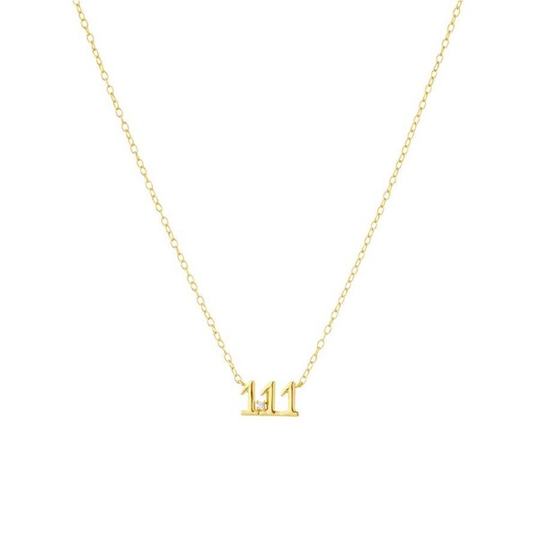 Amici by Ella - 111 Angel Number Necklace