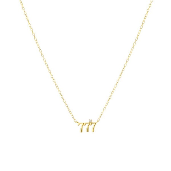 Amici by Ella - Angel Number 777 Necklace
