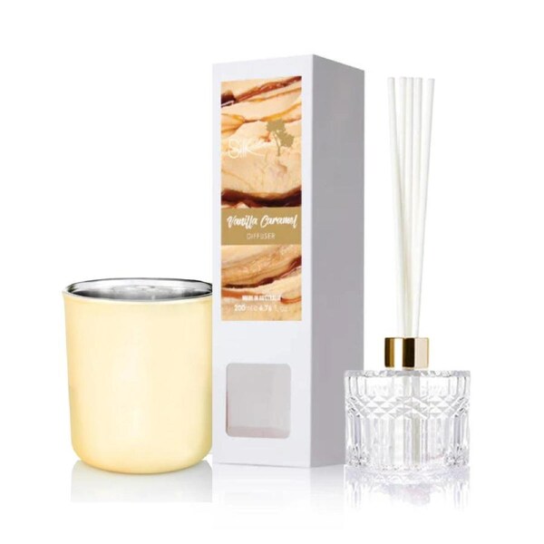 Silk Oil of Morocco - The Scented Pair - Vanilla Caramel