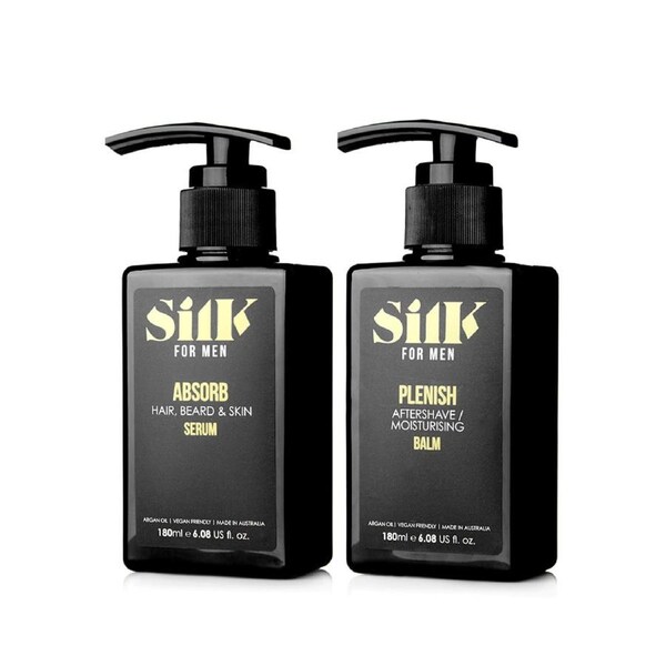 Silk for Men - Argan Smooth & Soothe Duo