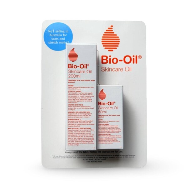 Bio-Oil Skincare Oil 200mL & 60mL Duo Pack