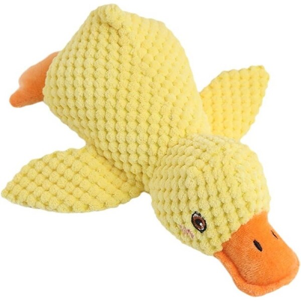 Velocity Dog Squeaky Toys, Cute Duck Dog Toy Dog Stuffed Animals, Soft Stuffed Dog Toys, Puppy Toys for Small And Large Dogs, Indoor
