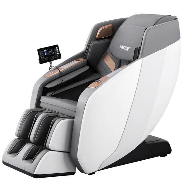 Massage Chair Electric Recliner Massager White